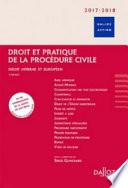 Droit et pratique de la procédure civile