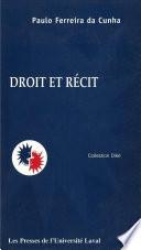Droit et récit