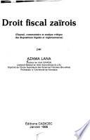 Droit fiscal zaïrois