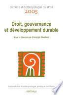 Droit, gouvernance et développement durable