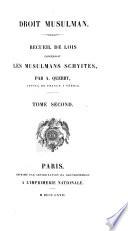 Droit musulman