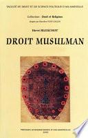 Droit musulman