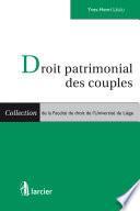 Droit patrimonial des couples