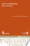 Droit patrimonial des couples