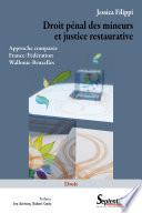 Droit pénal des mineurs et justice restaurative