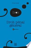 Droit pénal général - 8e édition
