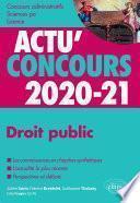 Droit public 2020-2021 - Cours et QCM