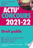 Droit public 2021-2022 - Cours et QCM