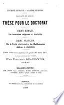 Droit romain