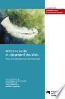 Droits de vieillir et citoyenneté des aînés