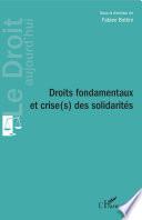 Droits fondamentaux et crise(s) des solidarités