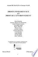 Droits fondamentaux et droit de l'environnement