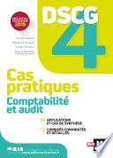 DSCG 4 - Comptabilité et audit - Cas pratiques