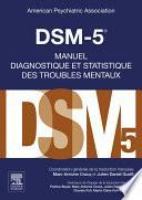 DSM-5 - Manuel diagnostique et statistique des troubles mentaux