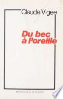Du bec à l'oreille