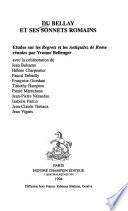 Du Bellay et ses sonnets romains