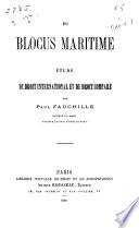 Du blocus maritime