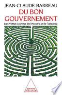 Du bon gouvernement