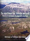 Du continent au bassin versant