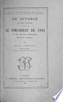 Du divorce en droit romain