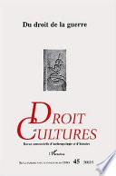 Du droit de la guerre