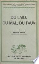 Du laid, du mal, du faux