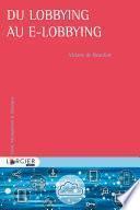 Du lobbying au E-lobbying