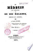 Du médecin de campagne et de ses malades