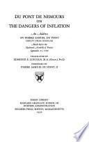 Du Pont de Nemours on the dangers of inflation