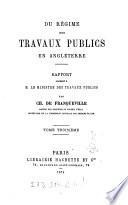 Du régime des travaux publics en Angleterre