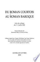 Du roman courtois au roman baroque