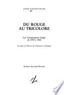 Du rouge au tricolore