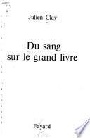 Du sang sur le grand livre