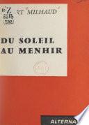 Du soleil au menhir