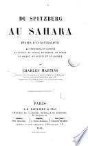 Du Spitzberg au Sahara
