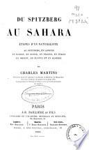 Du Spitznberg au Sahara