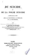 Du suicide et de la folie suicide