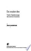 Du vouloir dire
