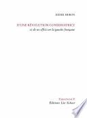 Dune révolution conservatrice et de ses effets sur la gauche française