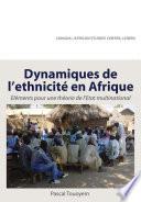 Dynamiques de l ethnicite en Afrique