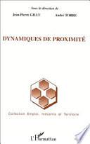 DYNAMIQUES DE PROXIMITÉ