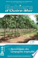 Dynamiques des campagnes tropicales