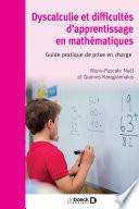 Dyscalculie et difficultés d’apprentissage en mathématiques