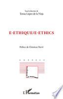 E-ethique / E-ethics