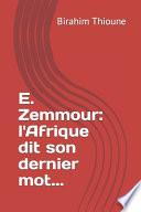 E. Zemmour