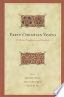 Early Christian Voices