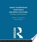 Early European Writings on Ainu Culture