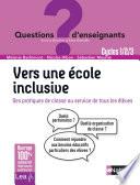 Ebook -Vers une école inclusive - Questions d'enseignants - 2020