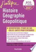 ECG 1re année - Histoire Géographie Géopolitique