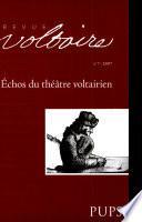 Echos du théâtre voltairien